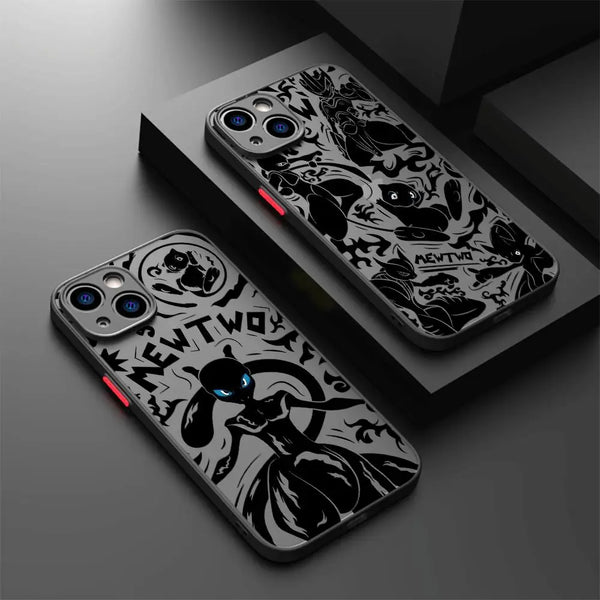 Pokemon Gengar Mewtwo Phone Case for iPhone - Various Model iPhone Cover